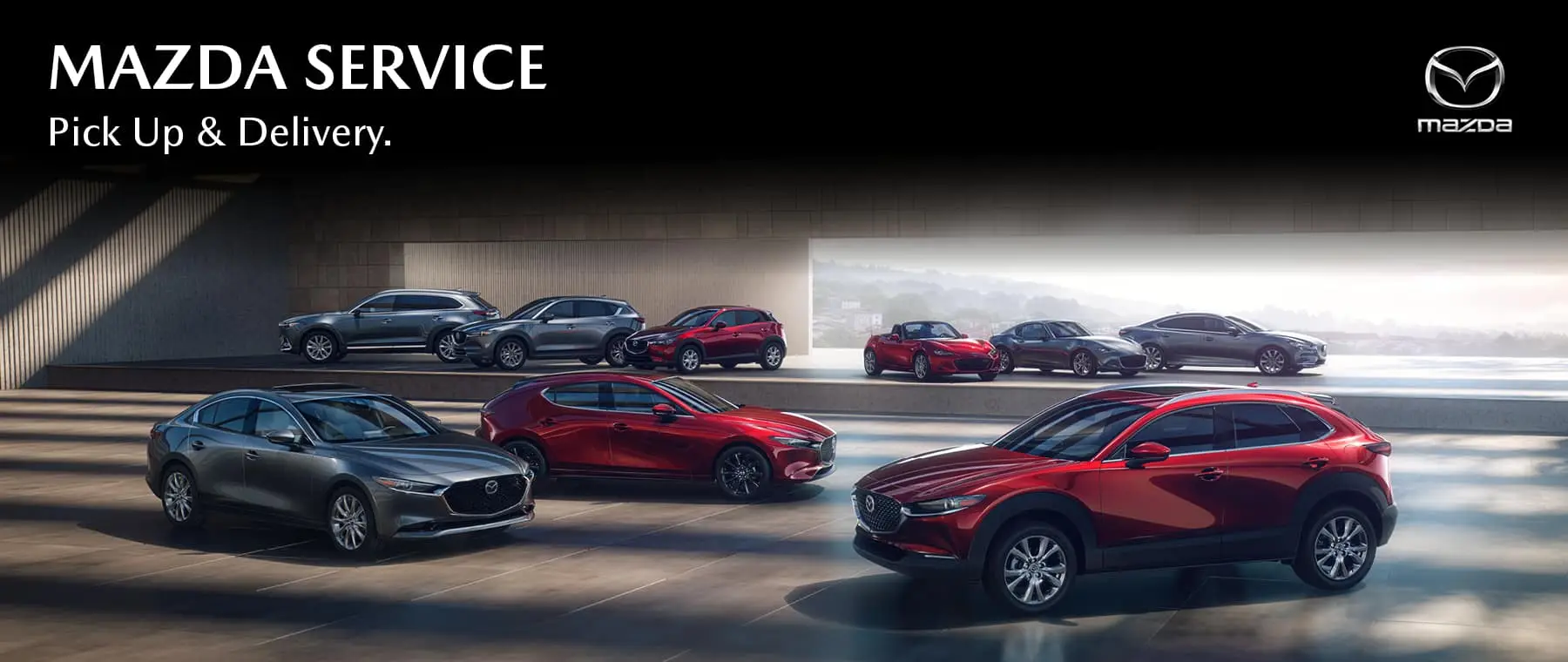 Vehicle Pick Up & Delivery Service Gunther Mazda