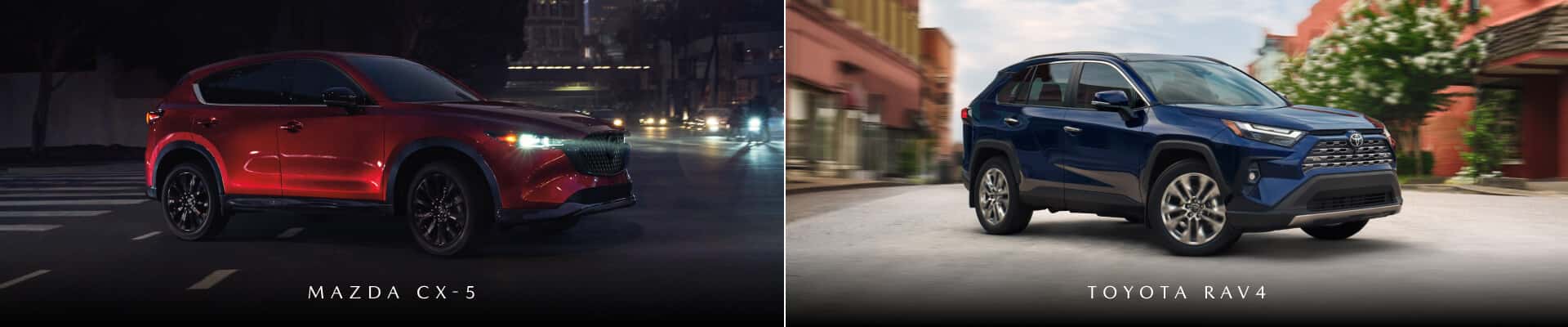 2025 Mazda CX-5 Vs. 2025 Toyota RAV4