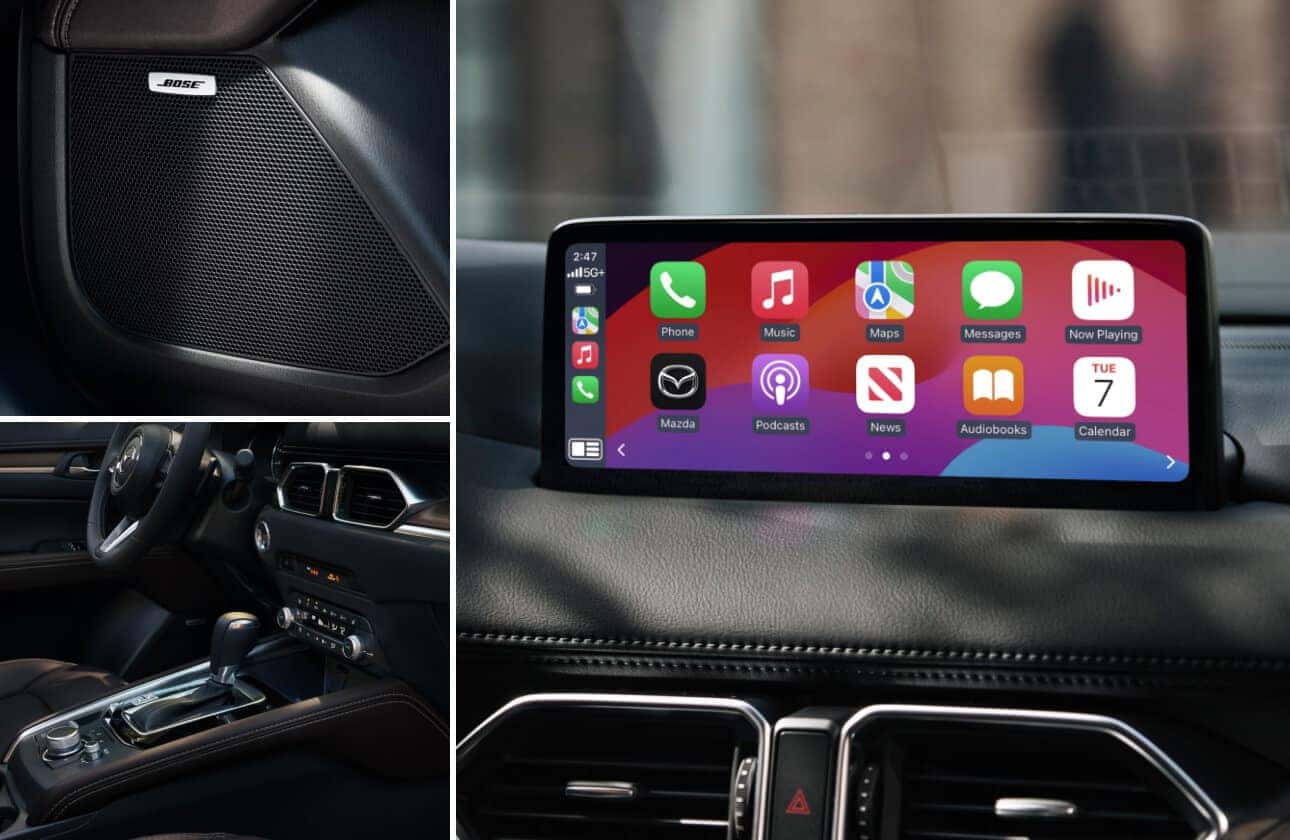 Mazda CX-5 vs. Subaru Forester Interior
