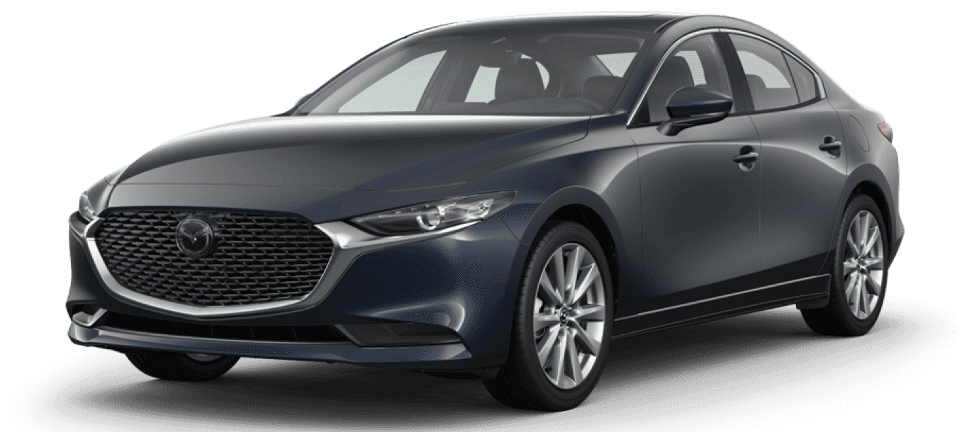 2026 Mazda3 Sedan 2.5 S Preferred - Deep Crystal Blue Mica