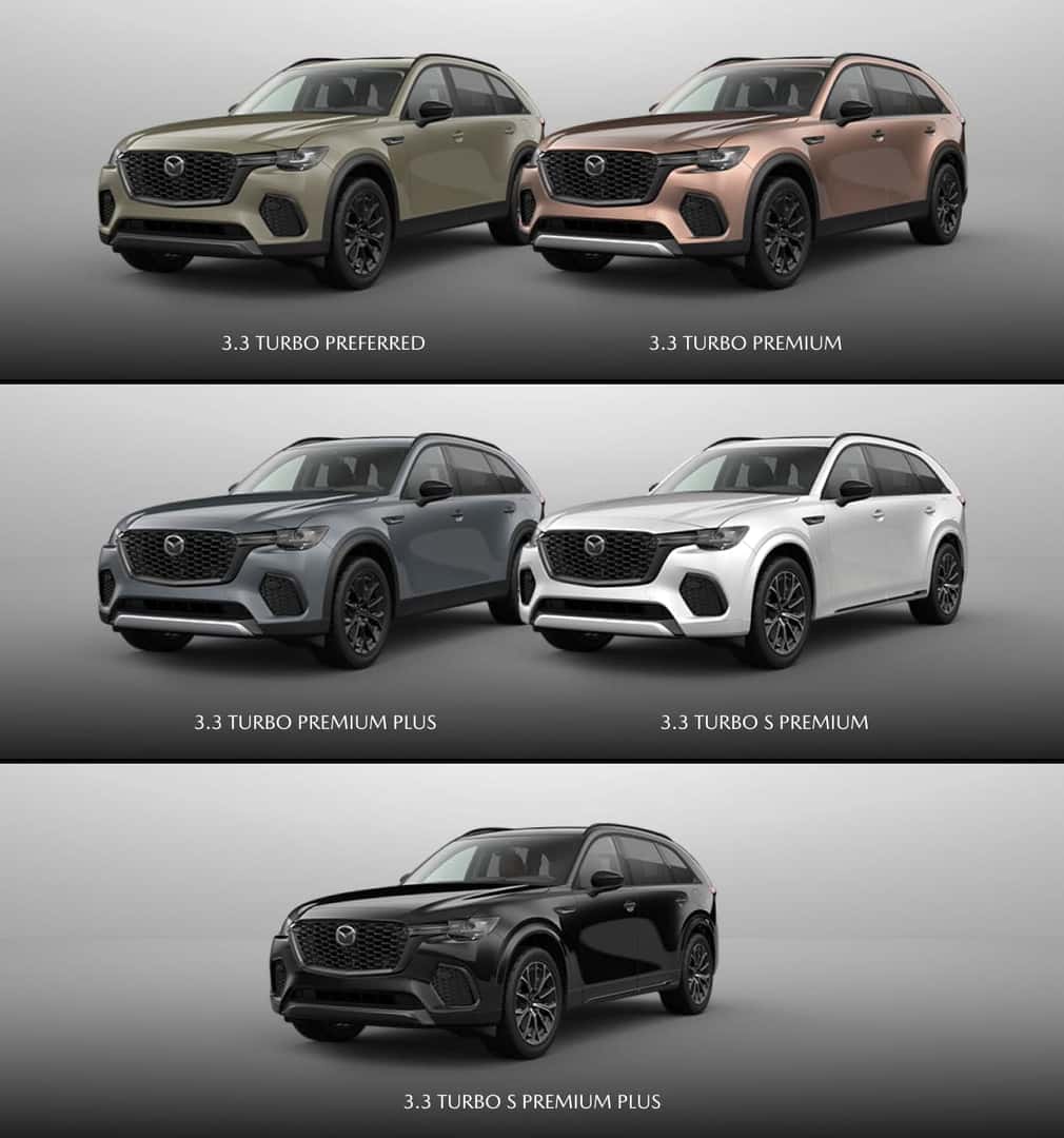 2026 Mazda CX-70 Trim Options