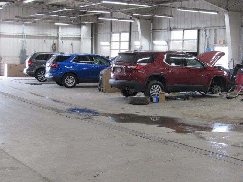 Holz Motors vehicle bay