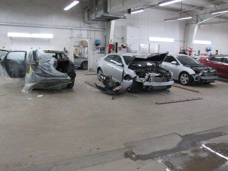 Holz Motors collision bay