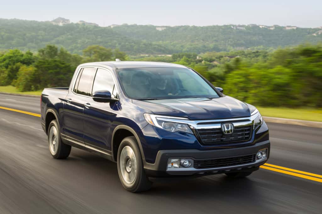 2017 Honda Ridgeline Tops Pickup Trucks in Safety