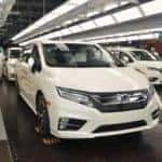 2018 Honda Odyssey Minivan Begins Mass Production in Alabama
