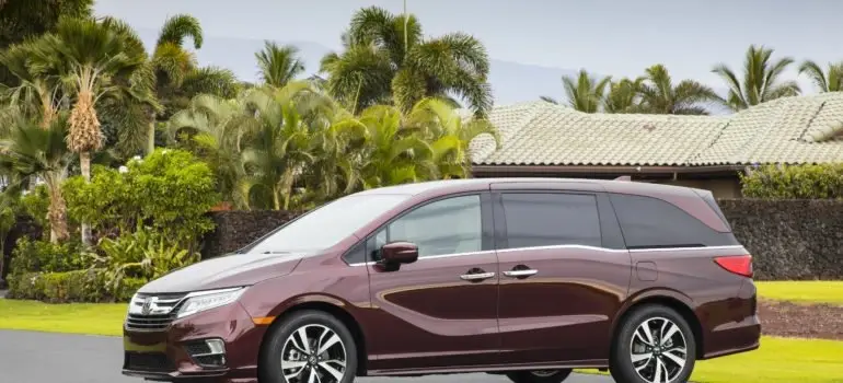 2018 honda hot sale odyssey minivan