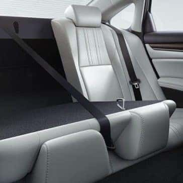2018 Honda Accord fold down rear seat