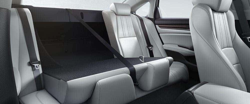 2018 Honda Accord fold down rear seat