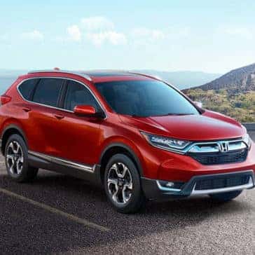 2018 Honda CR-V in the desert