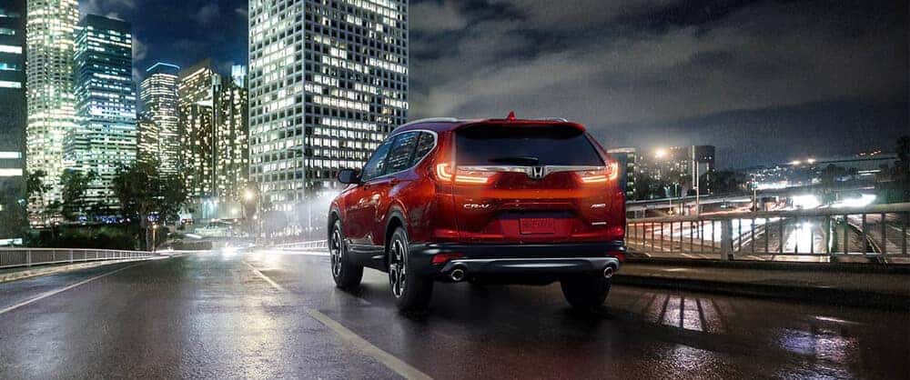 2018 Honda CR-V city driving