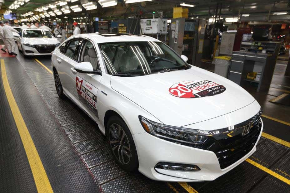 Honda Reaches 20 Million Auto Production