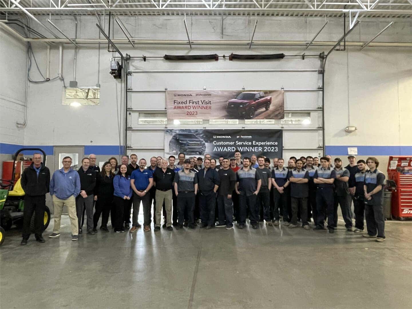 Service Dept Honda of Lincoln's Award Winning Service Department