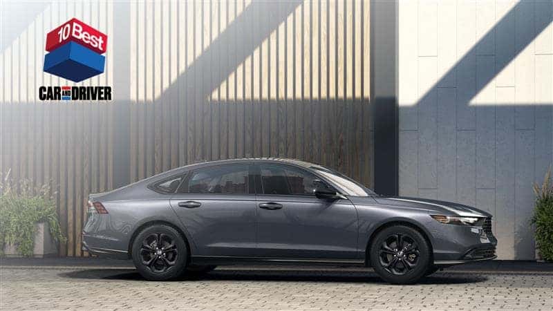 Trio of Honda Civic, Accord and CR-V Threepeat as Car and Driver 10Best Winners; Honda Extends Lead as Winningest Brand in the Award’s History