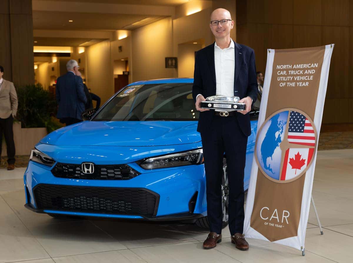 Honda Civic Hybrid Named 2025 North American Car of the Year