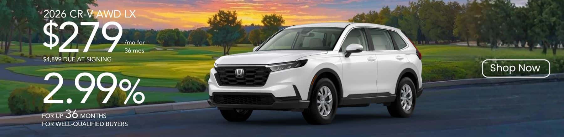 Honda CR-V LX Special Offer Spring Event