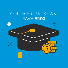 college grad $500 savings