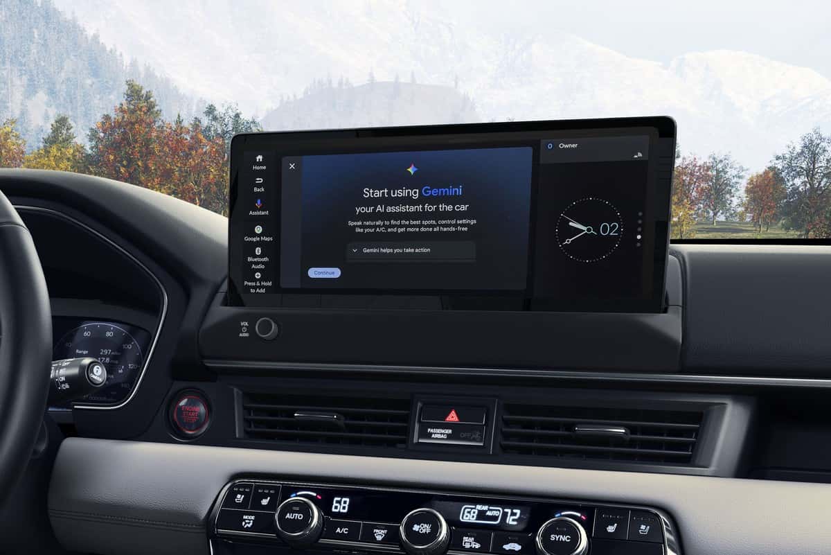 Honda Adds Google Gemini