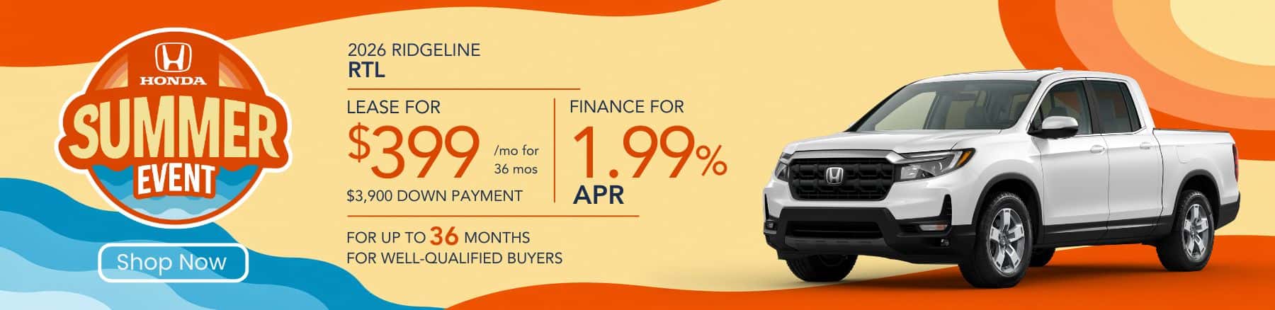 Ridgeline RTL Summer Special