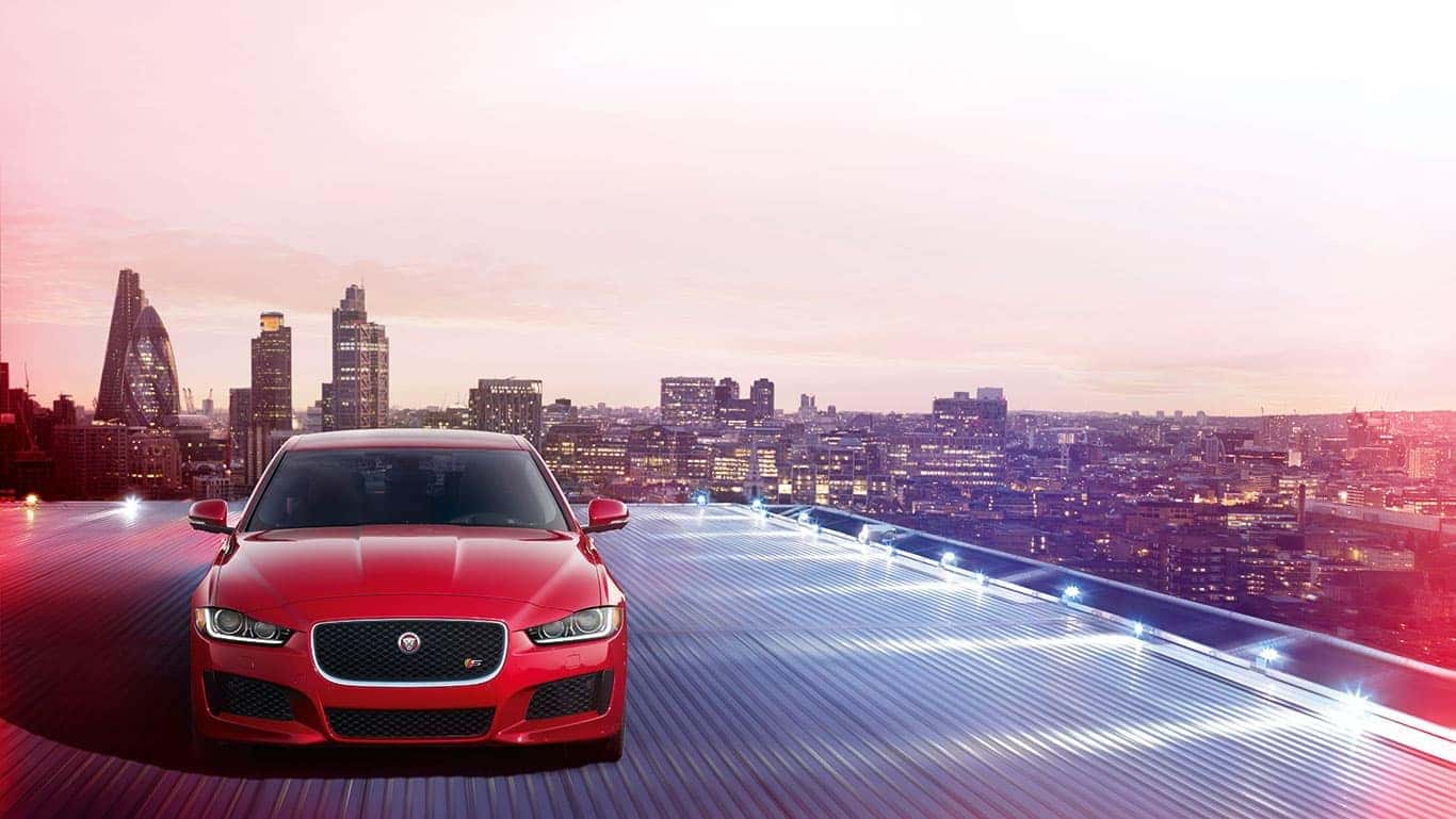 2019 Jaguar XE front view parked