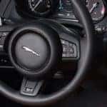 Jaguar Interior showing Bluetooth Connectivity