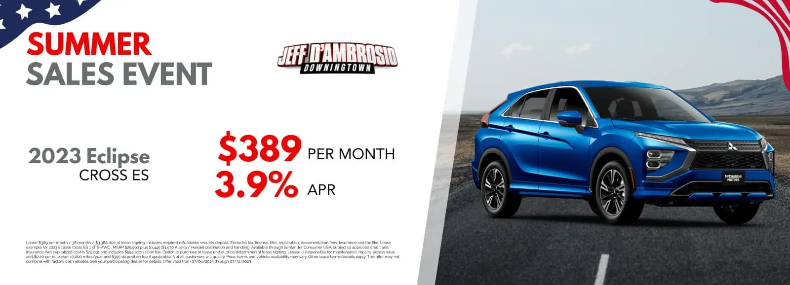 Jeff D'Ambrosio Mitsubishi | New and Used Dealer in Downingtown, PA