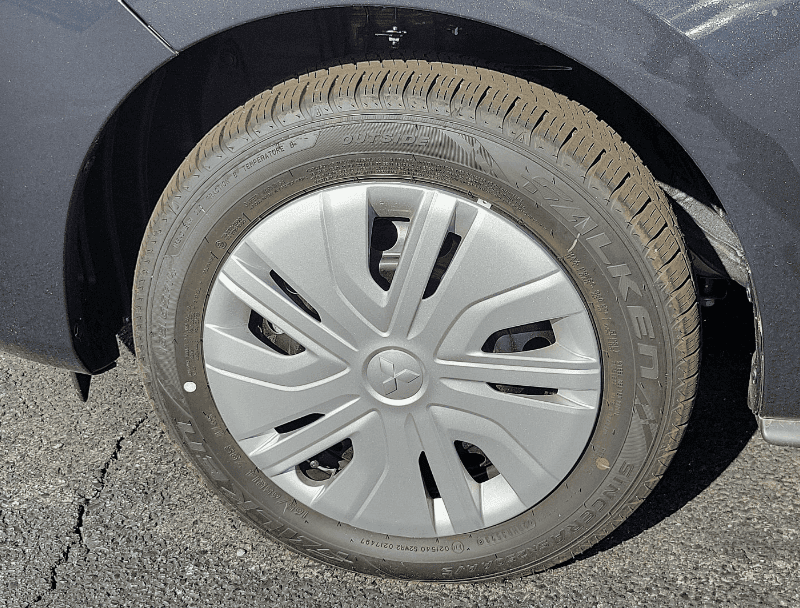 mitsubishi tire life