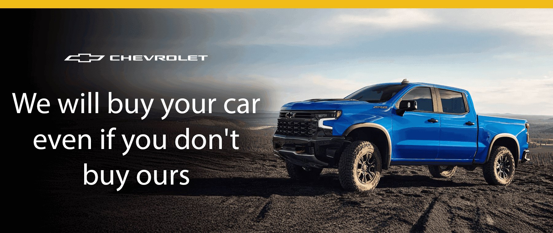 We Will Buy Your Car Even if You Don't Buy Ours!