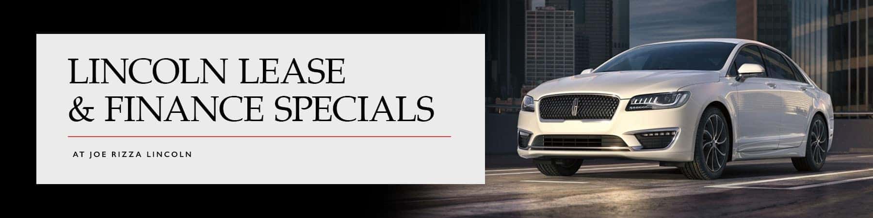 Joe Rizza Lincoln Lease & Finance Specials Chicago, IL