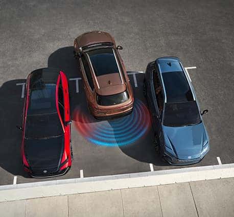 2025 Toyota Camry at Lancaster Toyota in East Petersburg, PA | 2025 Toyota Crown Signia reverse parking with sensors