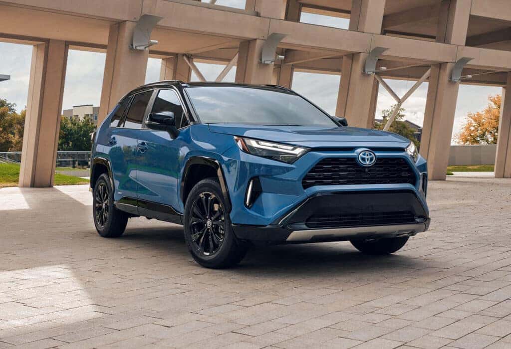 2025 Toyota RAV4, Hybrid, PHEV at Lancaster Toyota in East Petersburg, PA | Blue color 2025 RAV4