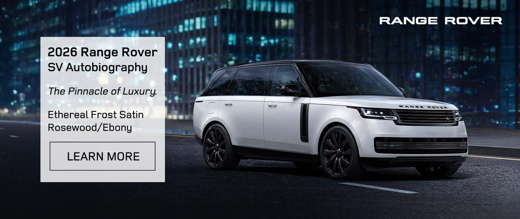 Range Rover Autobiography SV