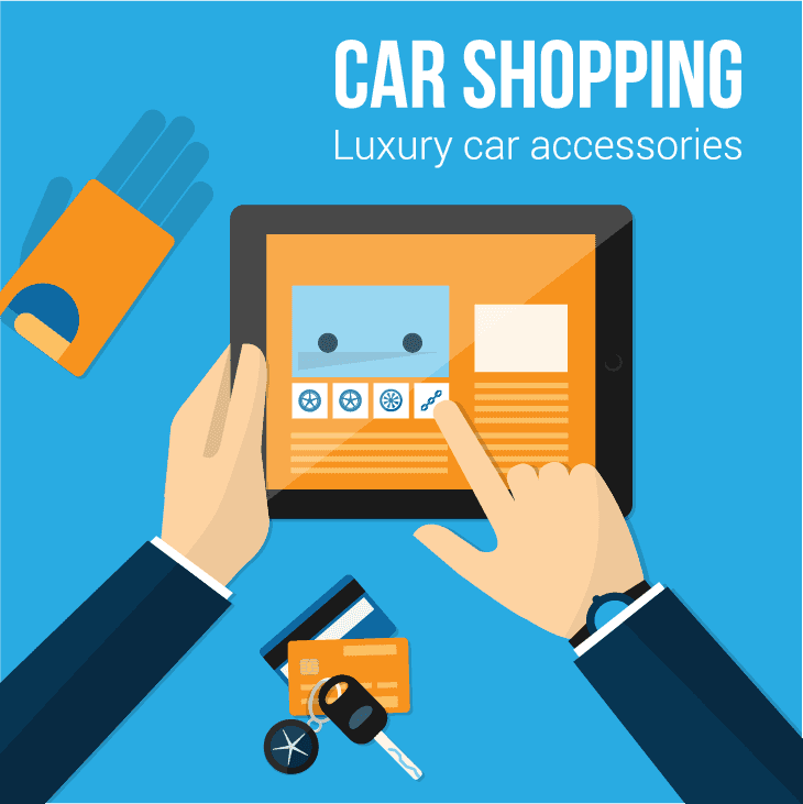 Luxury Car Accessories banner