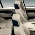 Range Rover interior with cream seating