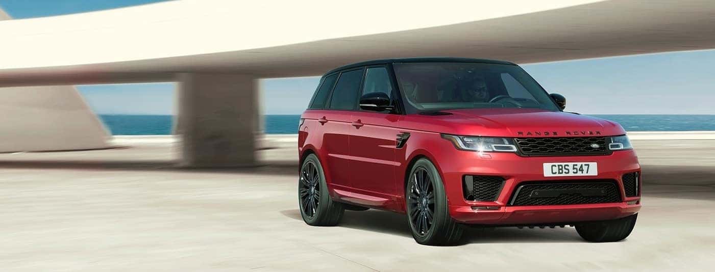 red range rover interior