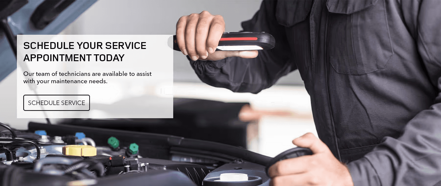 SCHEDULE YOUR SERVICE APPOINTMENT WITH US TODAY