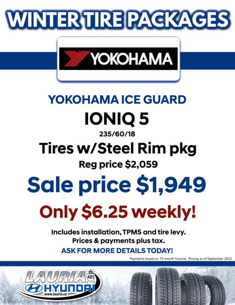 IONIQ 5 snow tires