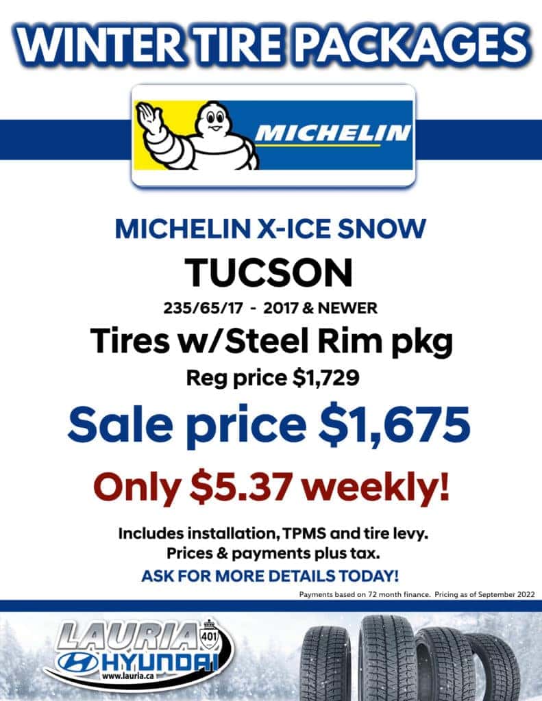Hyundai Tucson Snow Tires