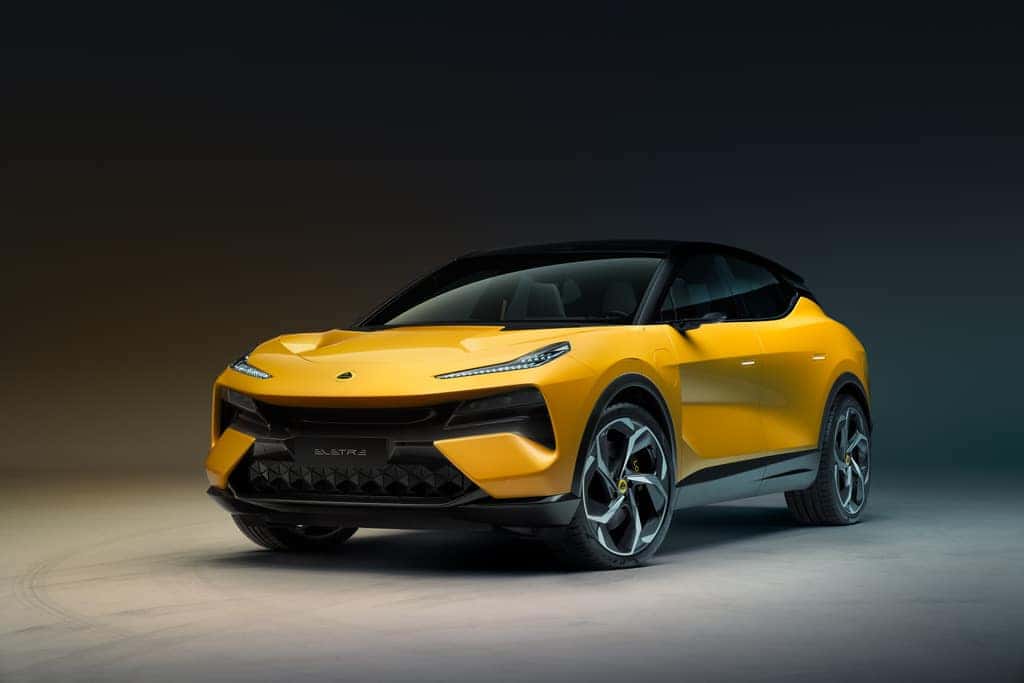 The 2024 Lotus Eletre The World S First Electric Hyper SUV   01 Lotus Eletre Yellow Studio F34 