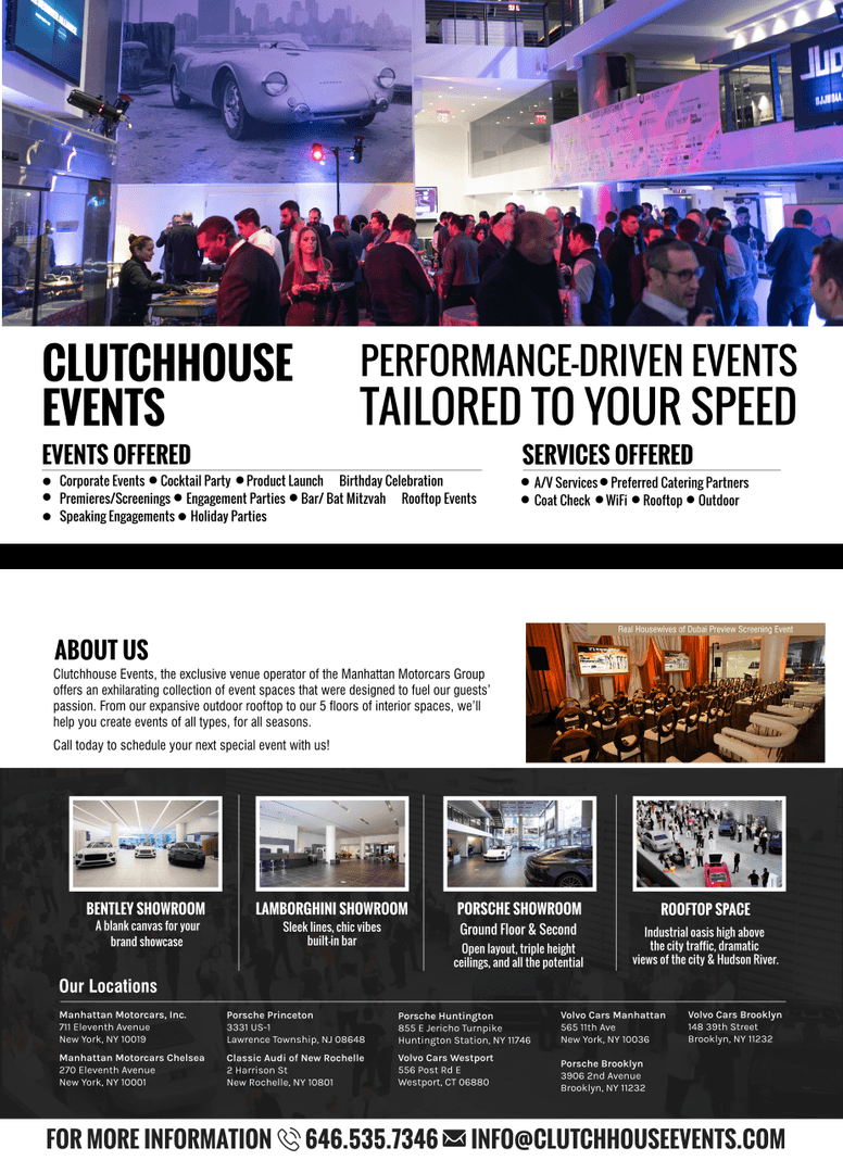 Events At Manhattan Motorcars Manhattan Motorcars Inc