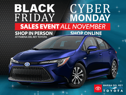 New Toyota Car Specials Near Los Angeles Marina Del Rey Toyota