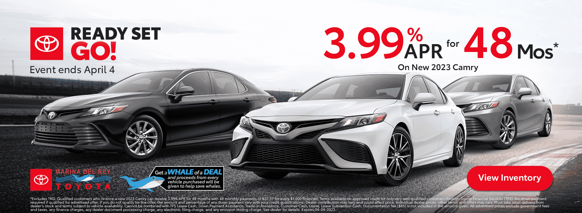 2023 Toyota Camry Specials Los Angeles Marina del Rey Toyota