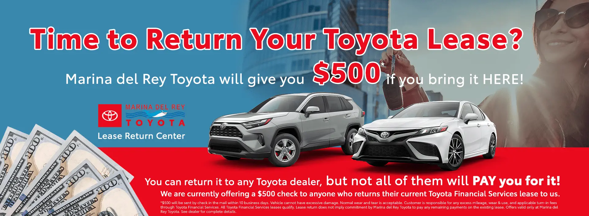 Toyota Lease Return Center Los Angeles | Marina del Rey Toyota