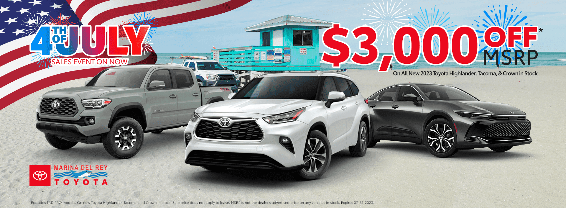 4th of july new car specials