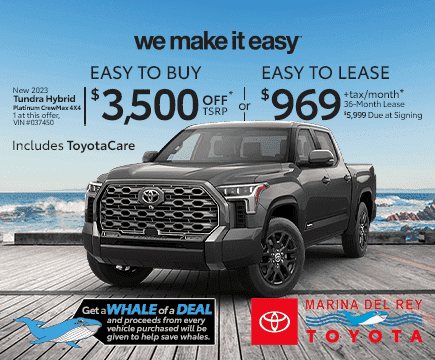 <b>NEW 2023 TUNDRA HYBRID PLATINUM CREWMAX 4X4 V6</b>