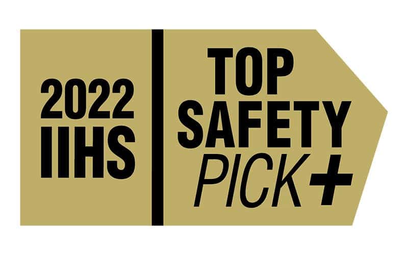 IIHS 2022 Top Safety Pick+