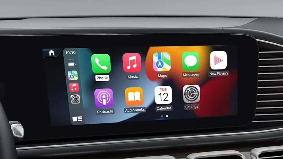 Mercedes-Benz MBUX Navigation Apple CarPlay Integration