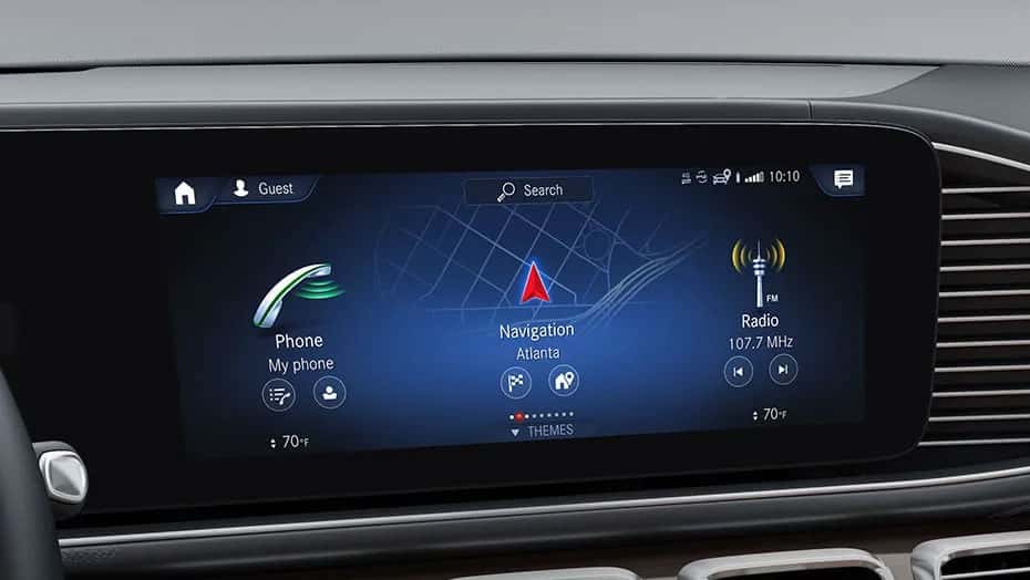 Mercedes-Benz MBUX Navigation System