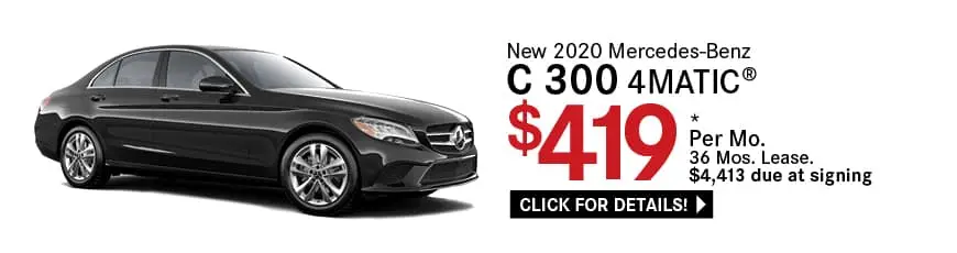 Best Mercedes Benz Lease Specials Offers