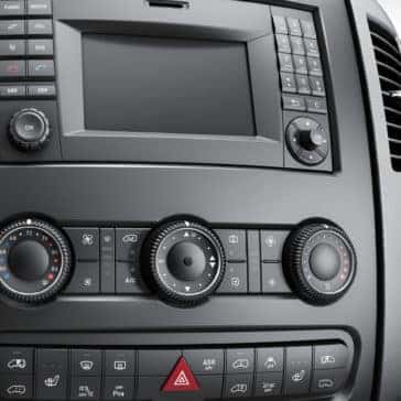 2017 Sprinter Cargo Van Interior Center Dash