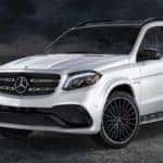 White GLS SUV